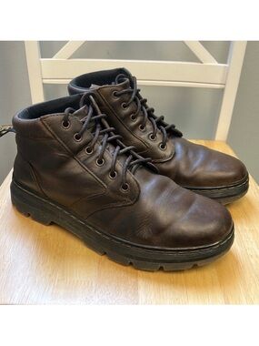 Dr. Martens Bonny Leather Brown Casual Boots Unisex